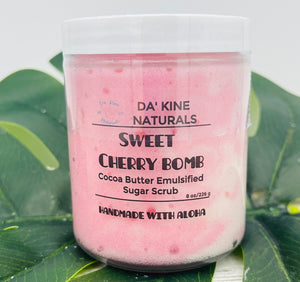 Sweet Cherry Bomb Cocoa Butter Emulsified Scrub