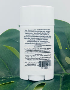 Bergamot Lime Magnesium-Enriched Deodorant