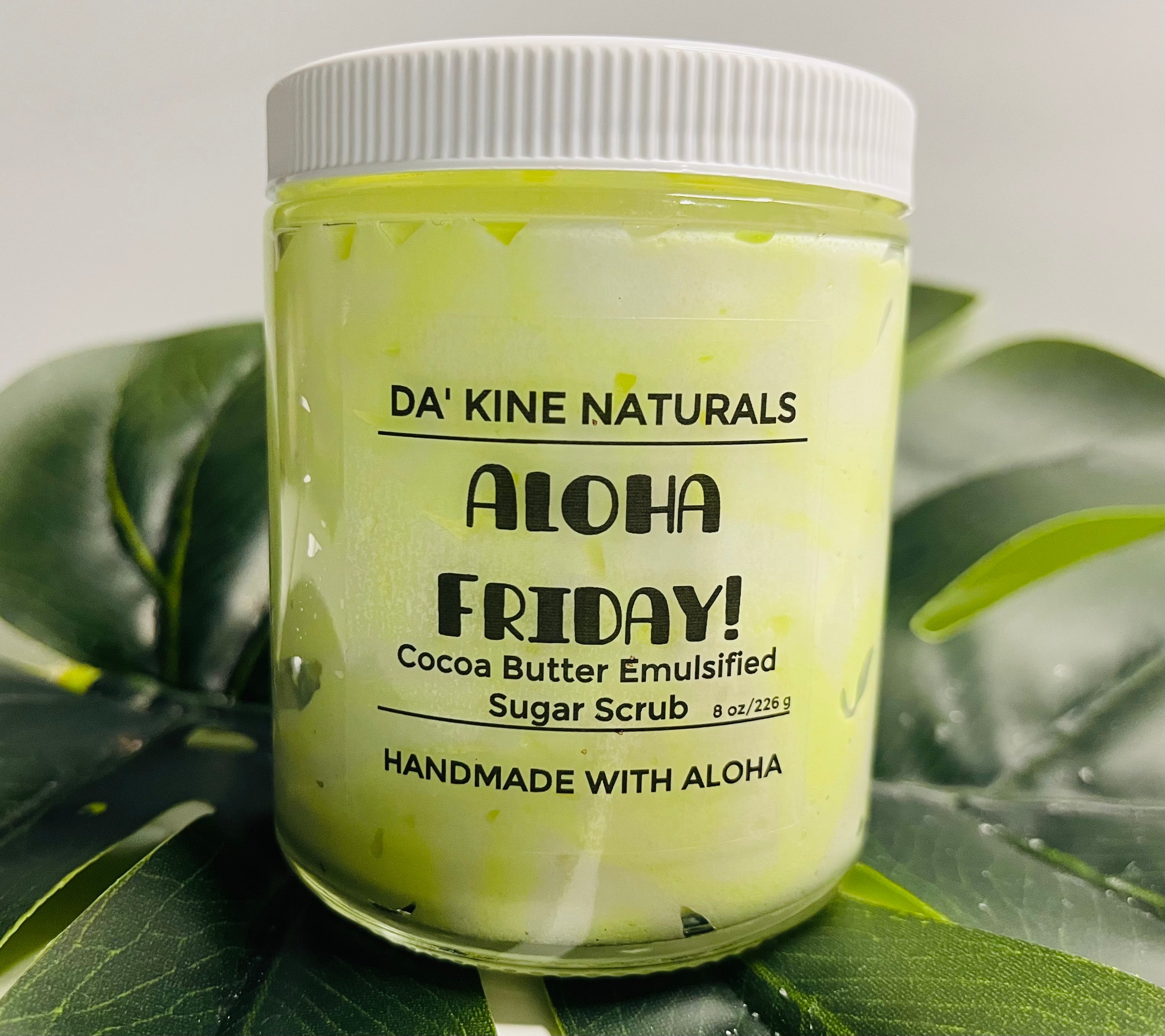 Aloha Friday! Cocoa Butter Emulsified Scrub