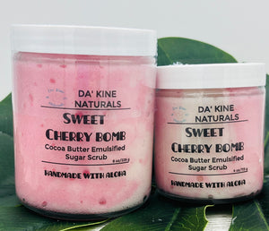 Sweet Cherry Bomb Cocoa Butter Emulsified Scrub