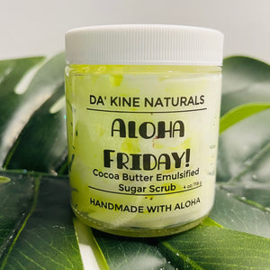 Aloha Friday! Cocoa Butter Emulsified Scrub