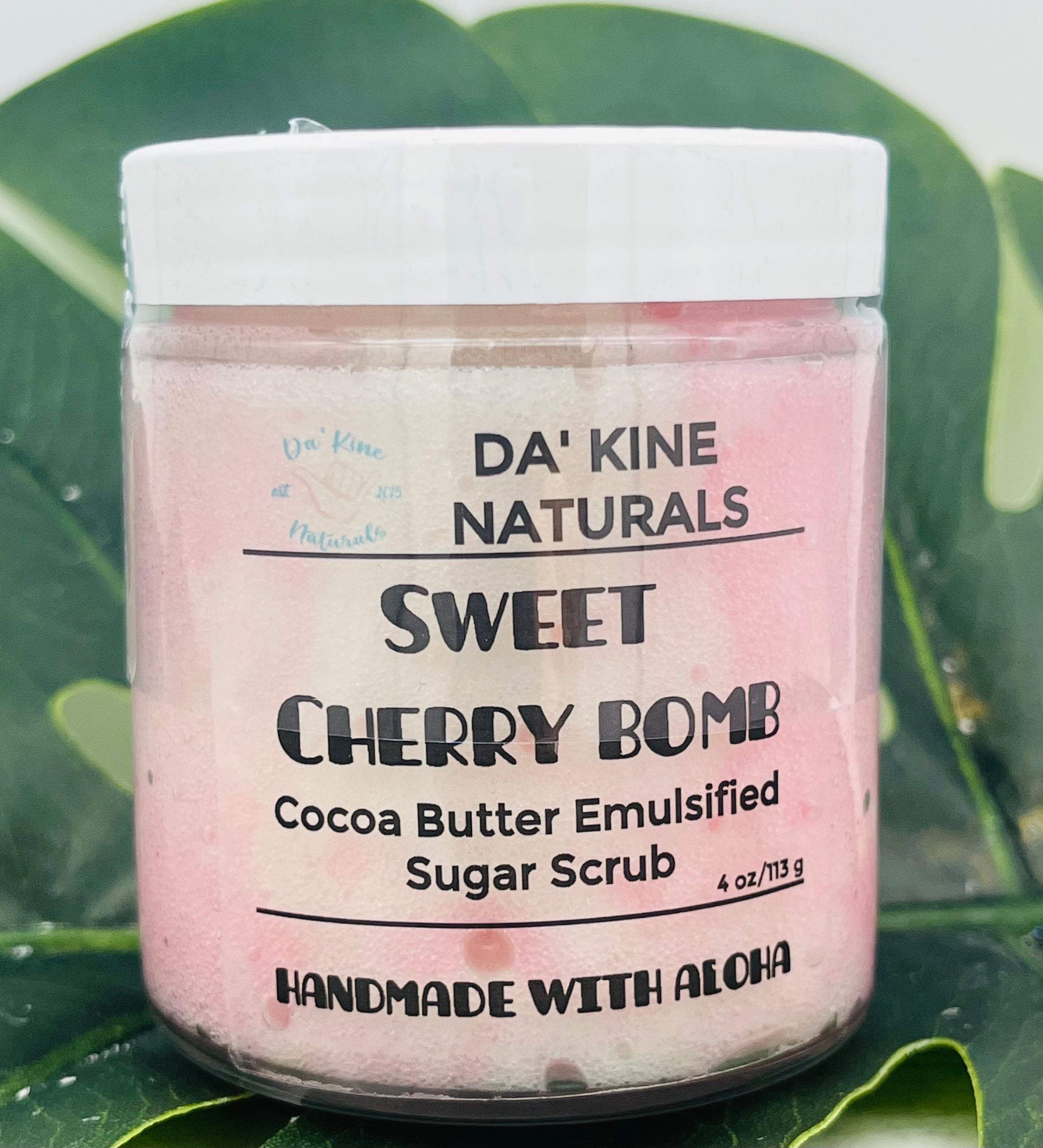 Sweet Cherry Bomb Cocoa Butter Emulsified Scrub