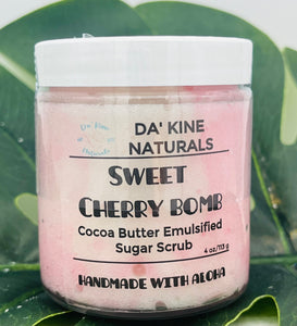 Sweet Cherry Bomb Cocoa Butter Emulsified Scrub
