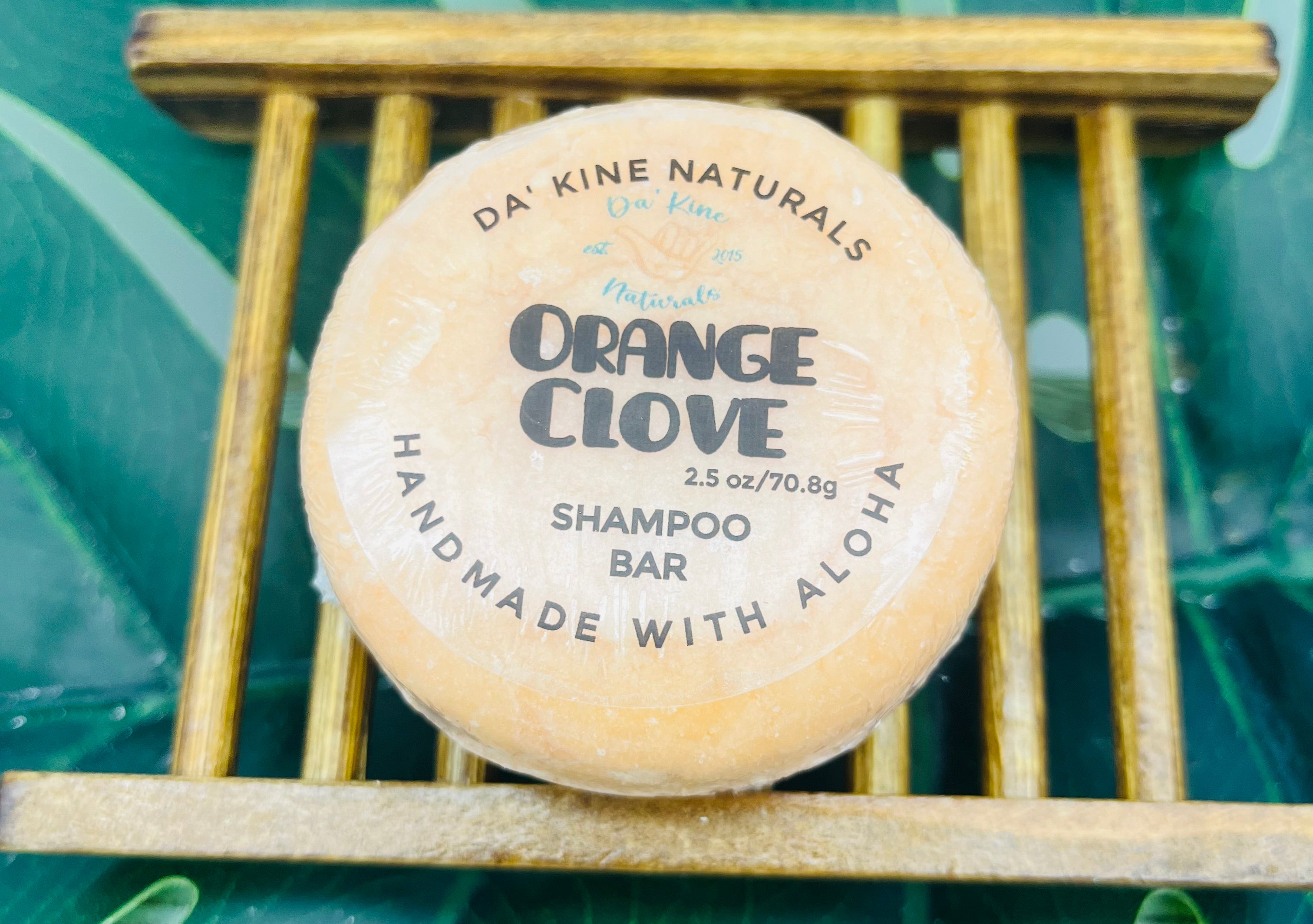 Orange Clove Shampoo Bars